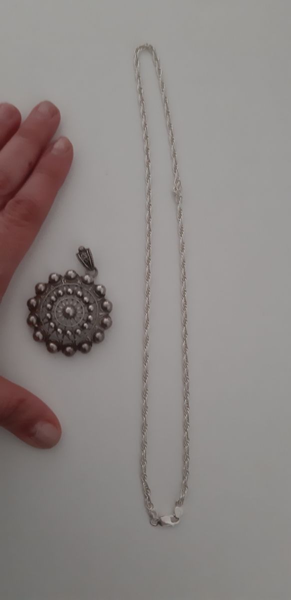 cadena de plata, y charro de Salamanca