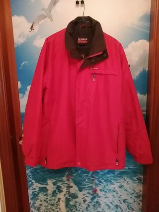 Chaqueta roja Seaman Nautic Wear. talla L de segunda mano por 10 EUR en  Bilbao en WALLAPOP