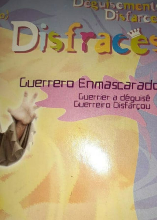 guerrero disfraz carnaval