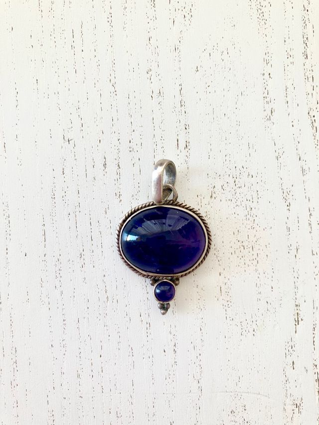 Colgante Amatista y plata 925