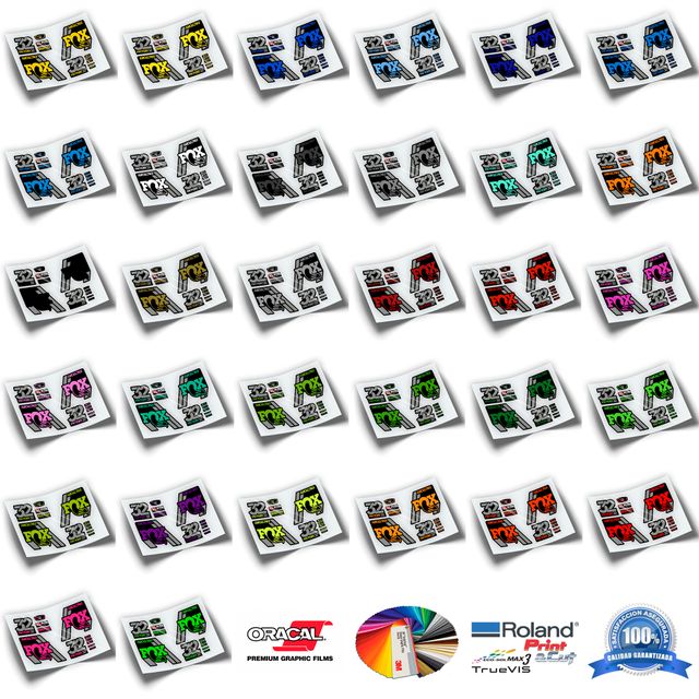 Pegatinas horquilla fox 32 2018 dos colores wp79