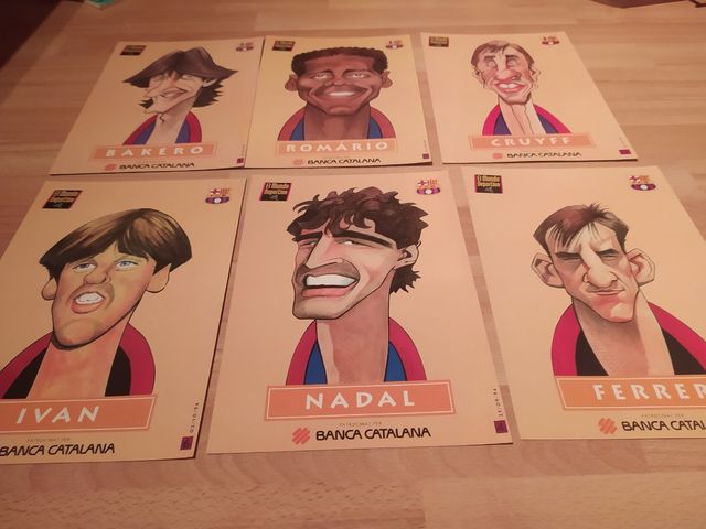 Caricaturas Barça