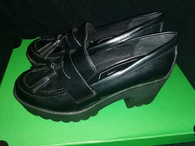 Zapato plataforma Bershka