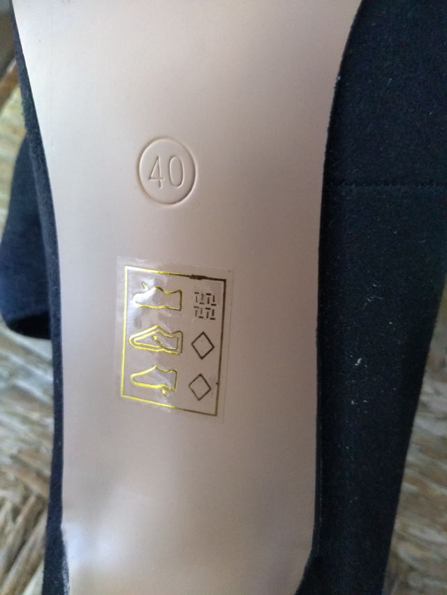 ZAPATOS DE VESTIR TACON ALTO