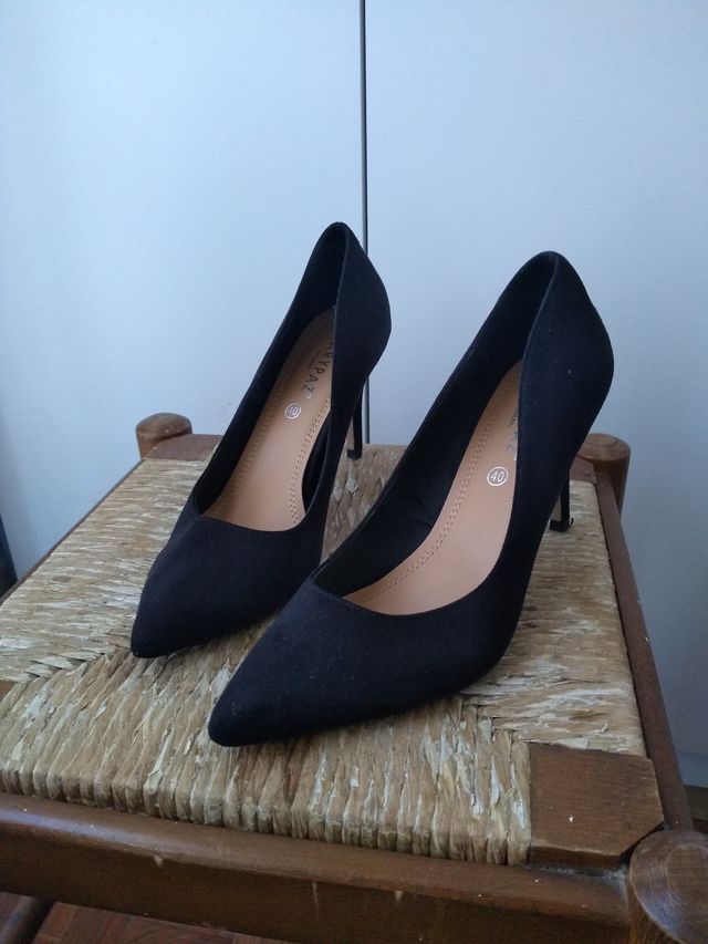 ZAPATOS DE VESTIR TACON ALTO