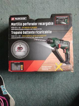 Martillo perforador recargable Parkside de segunda mano por 39 EUR en  Madrid en WALLAPOP