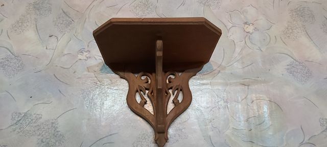 PEANA DE MADERA PARA PARED MENSULA