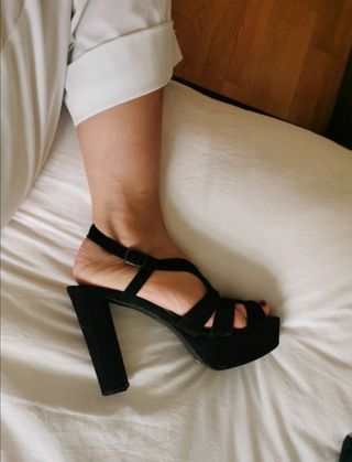 Sandalias negras marypaz Outlet