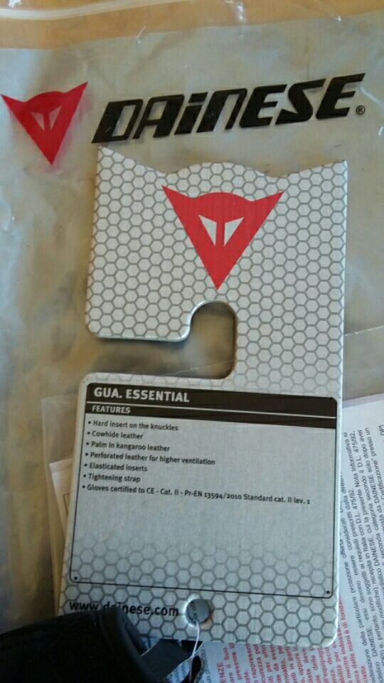 GUANTE MOTO DAINESE ESSENTIAL