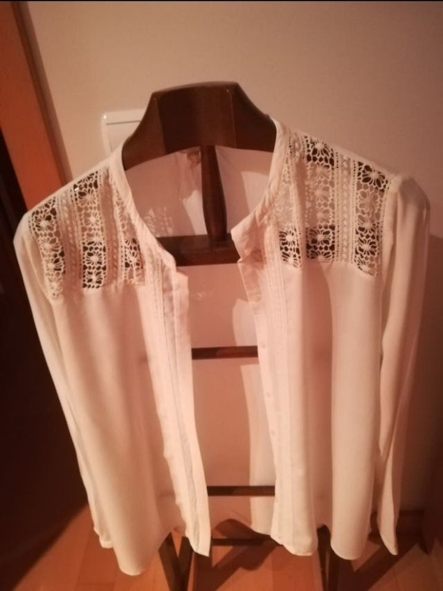 lote 2 blusa, zara y springfield