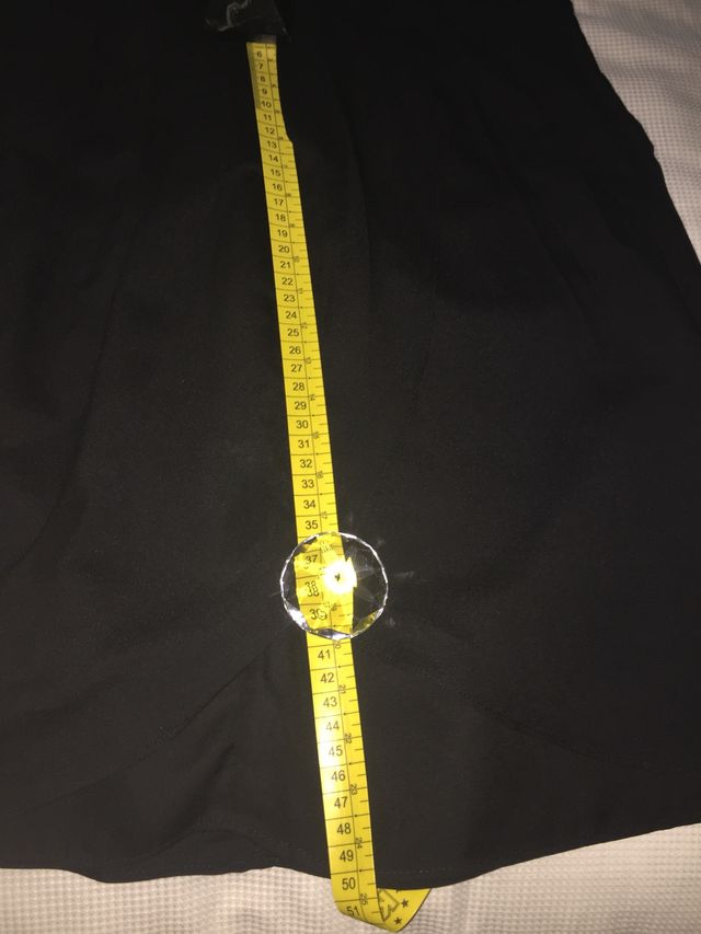 Falda negra de Mango