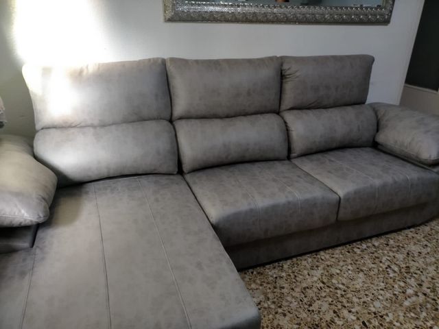 Sofá Chaisleongue nuevo de fábrica