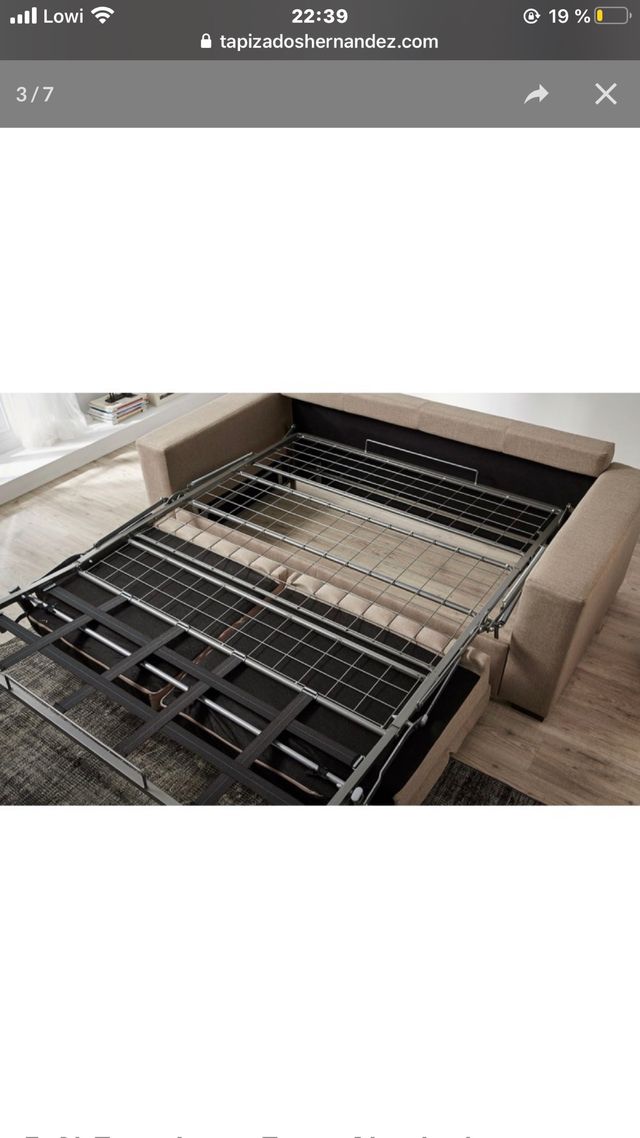 Sofá Chaisleongue nuevo de fábrica