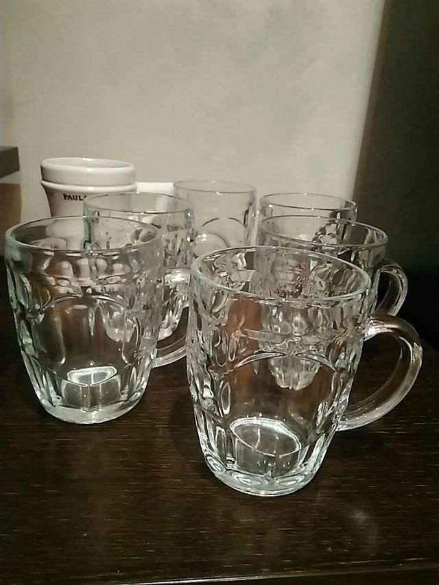 Jarras de cerveza.Nuevas!