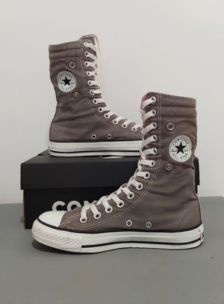 converse altas dobladas
