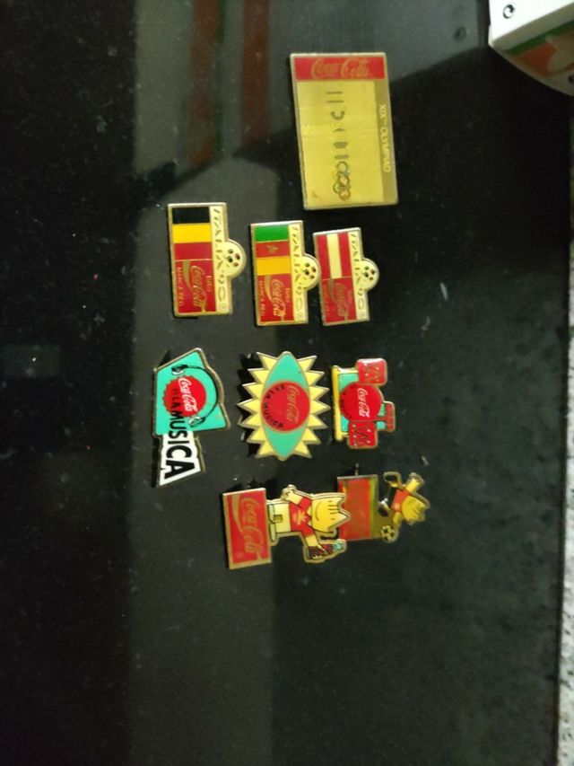 Lote Pins Coca Cola