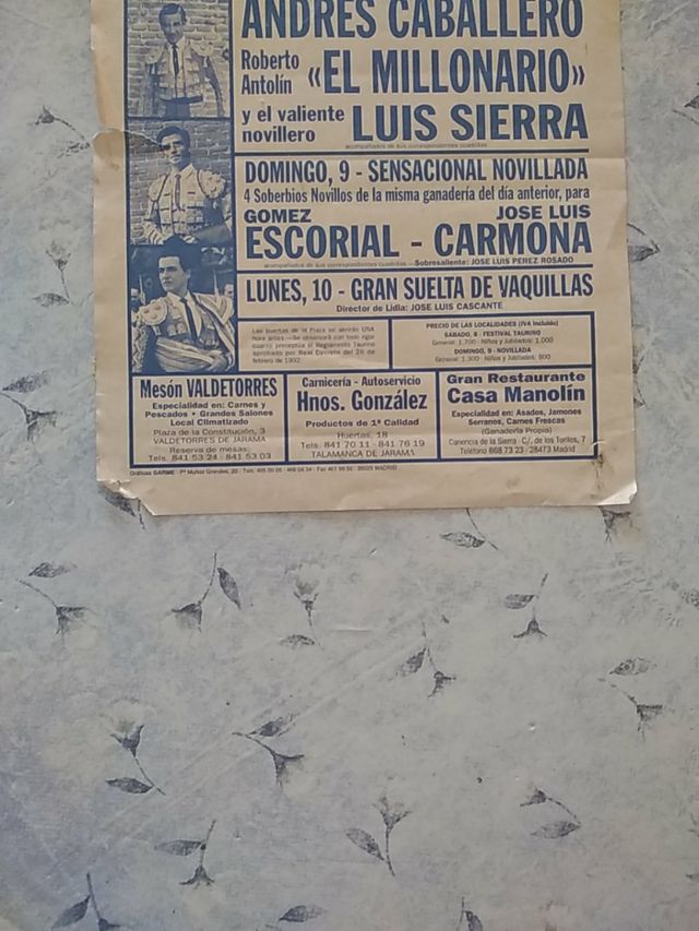 cartel histórico 1994