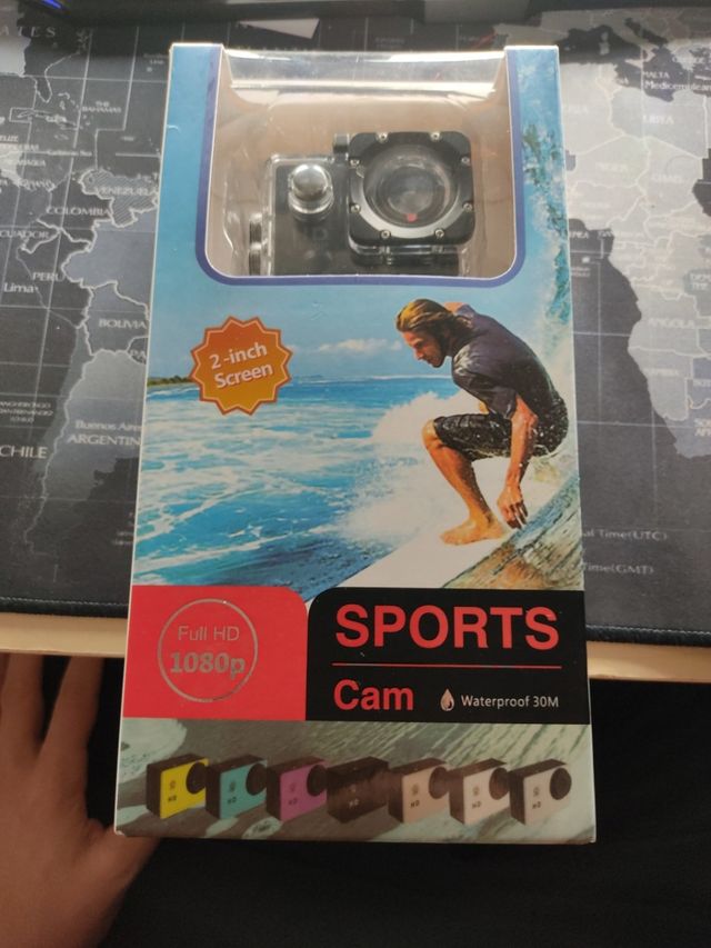 cámara de acción a estrenar