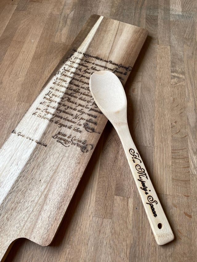 Grabado de fotos y dibujos con laser