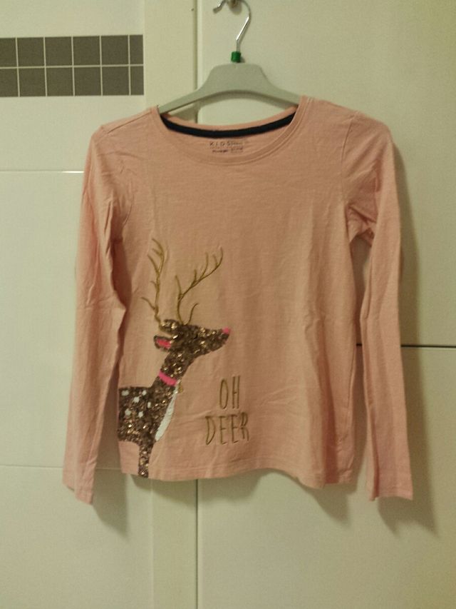 Camiseta niña corte inglés