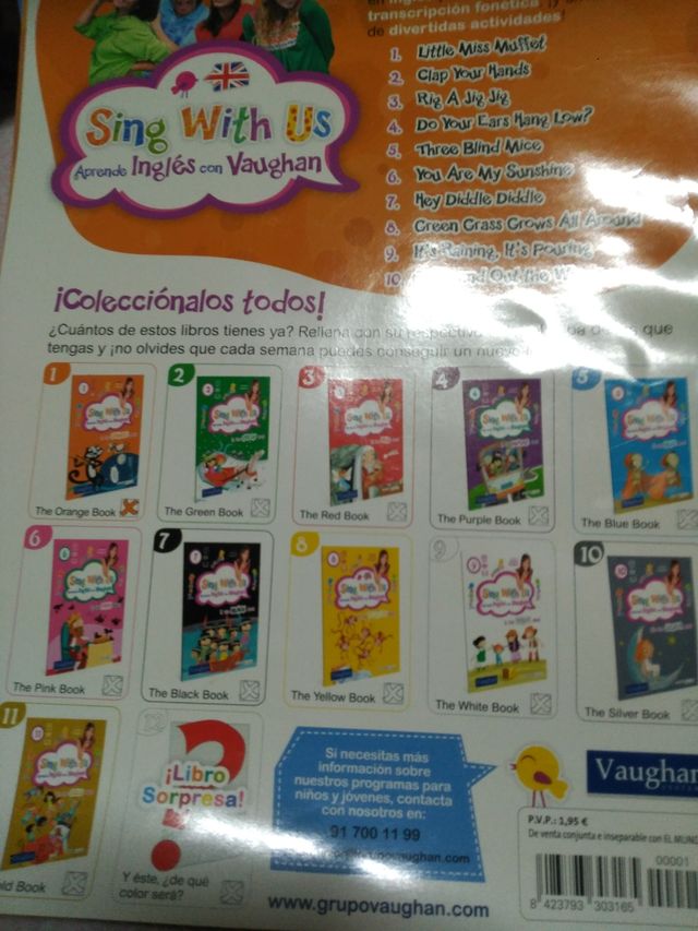 Colección Vaughan inglés para niños
