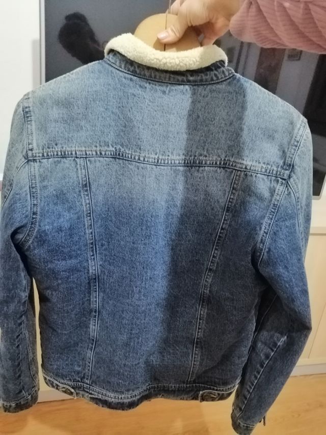 CHAQUETA VAQUERO BORREGITO HOMBRE ZARA