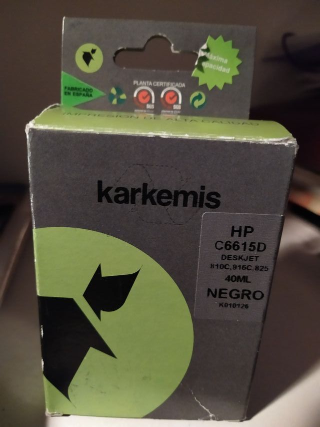 TINTA DE IMPRESORA COMPATIBLE NEGRO HP