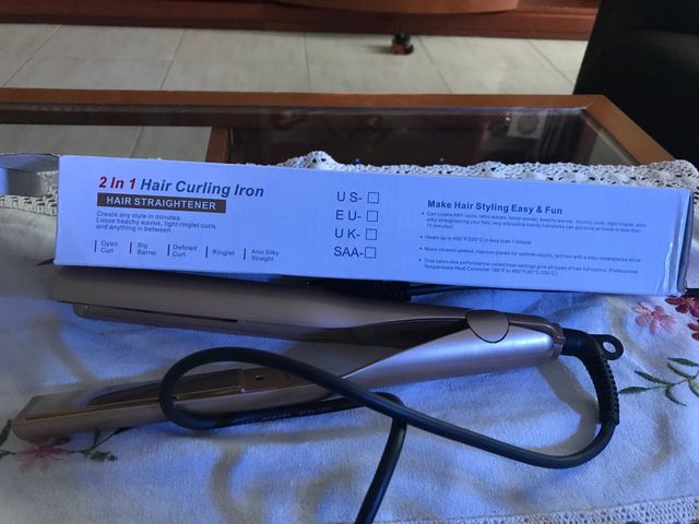 Plancha rizador de pelo