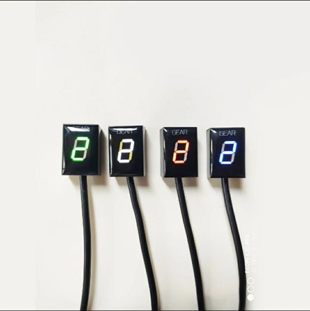 Indicador de marchas para motocicleta