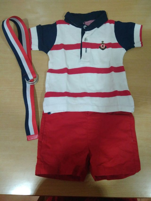 conjunto niño de NelBlu talla 12 meses