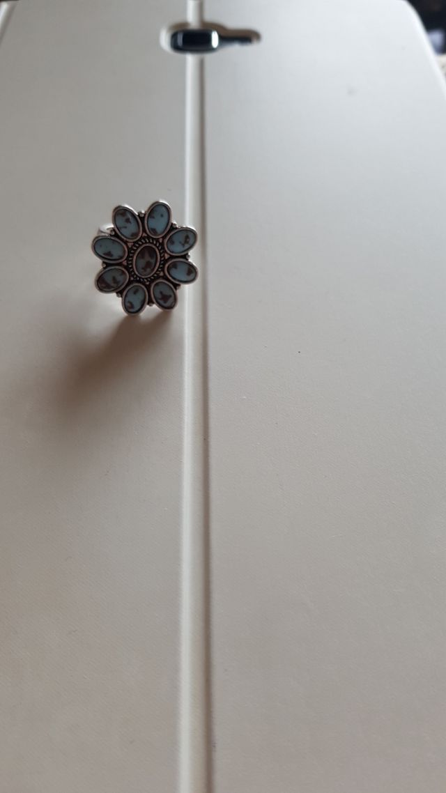 anillo turquesas