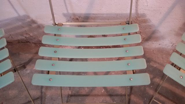 Sillas de jardín vintage de segunda mano por 75 € en A Coruña en WALLAPOP