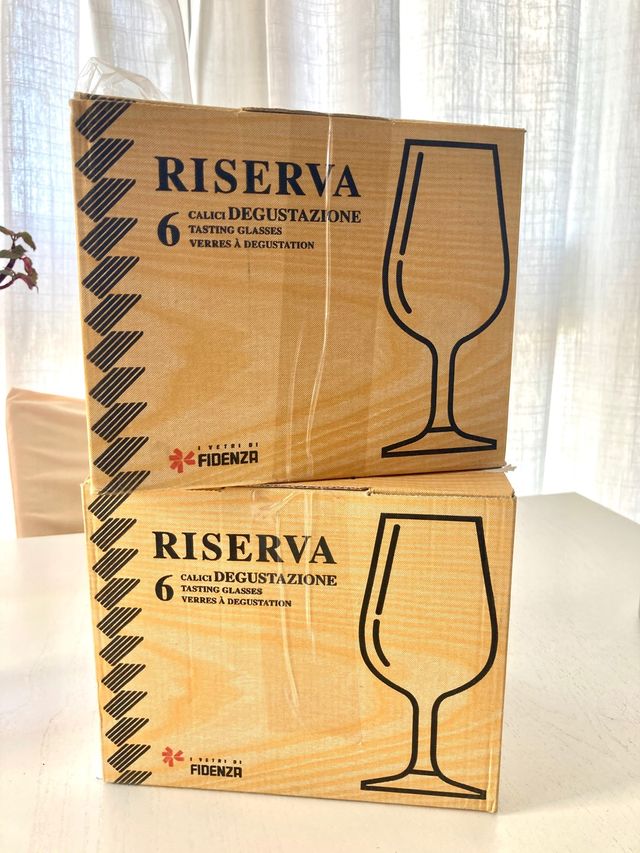 Vasos de cristal - 2 set de 6 copas