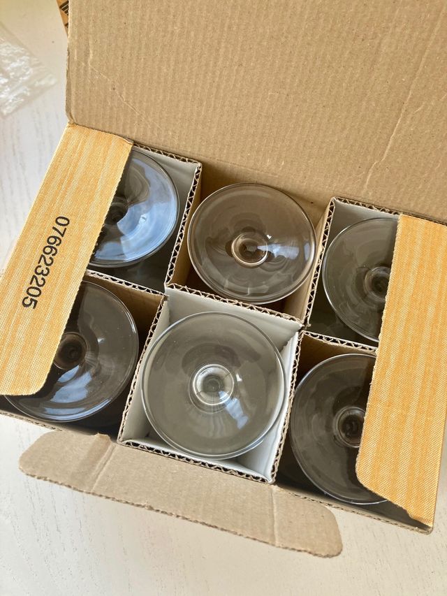 Vasos de cristal - 2 set de 6 copas