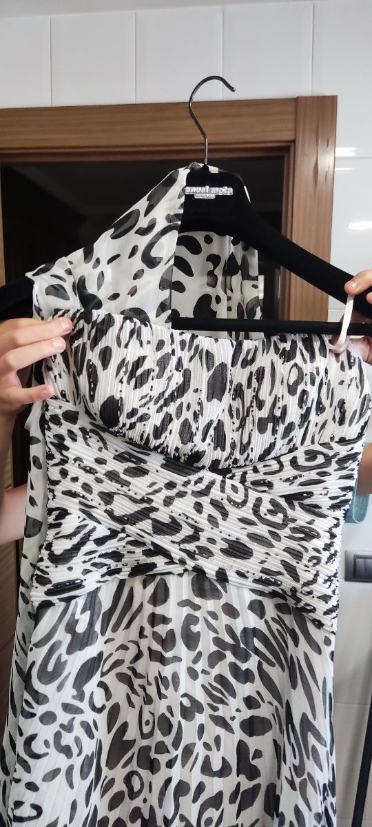 Precioso vestido  pronovias fiesta gasa 40