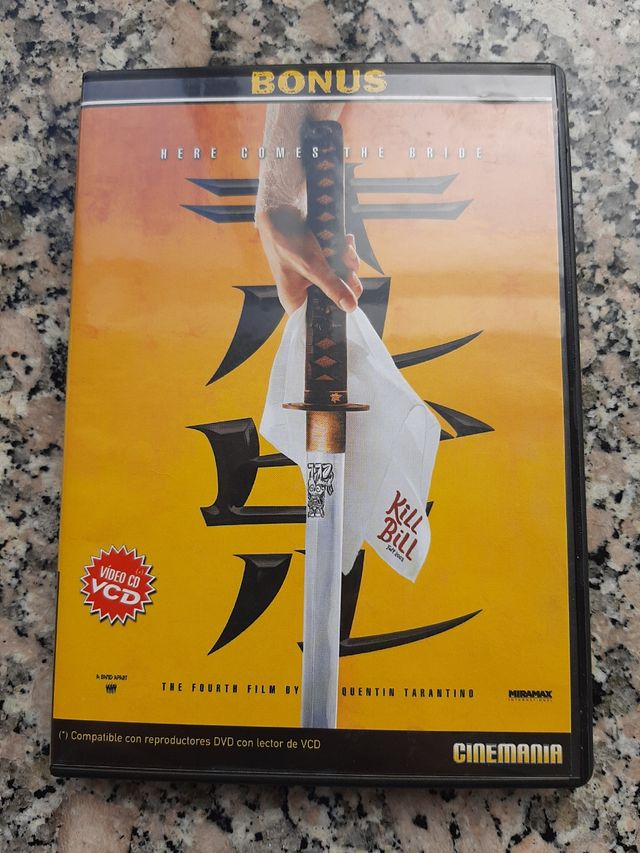 DVD Kill Bill 1 Bonus Cinemania