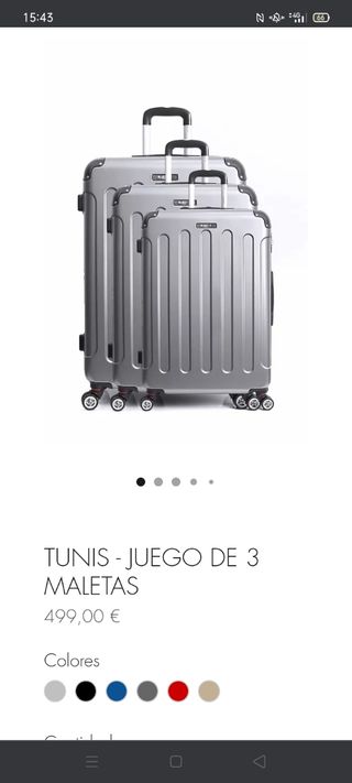 Maletín Bluestar París de segunda mano por 10 EUR en Ametzola en WALLAPOP