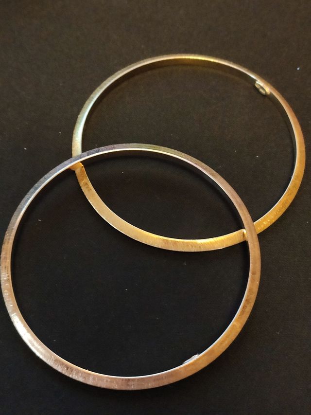 Pulseras Plata chapada