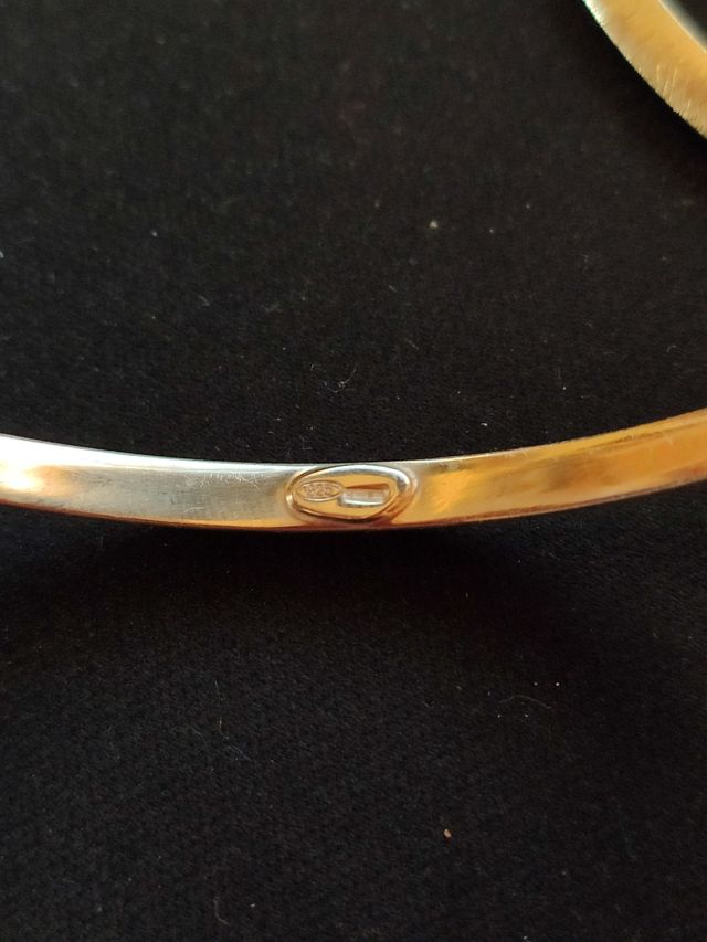 Pulseras Plata chapada