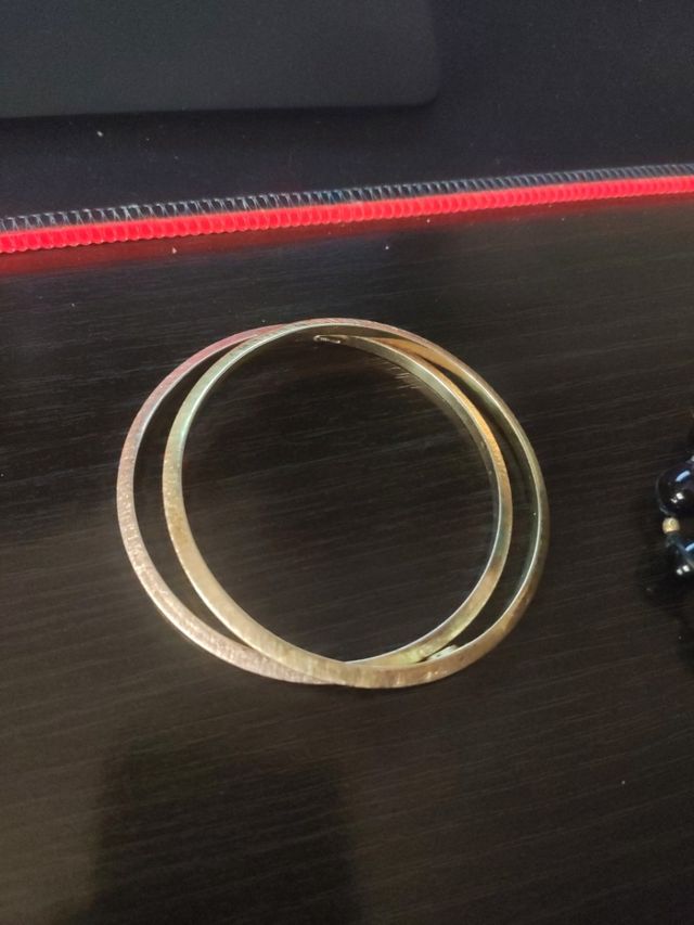 Pulseras Plata chapada