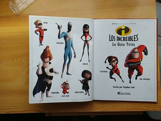 Los increíbles. Disney Pixar