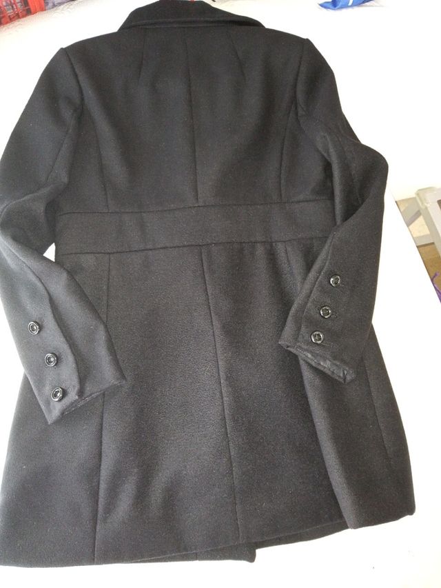Abrigo Paño Negro