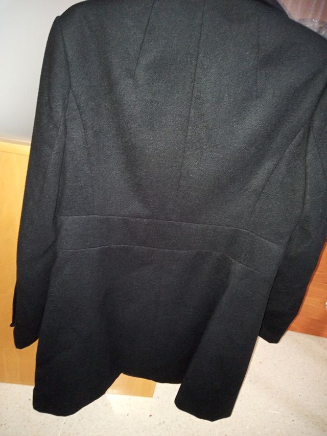 Abrigo Paño Negro