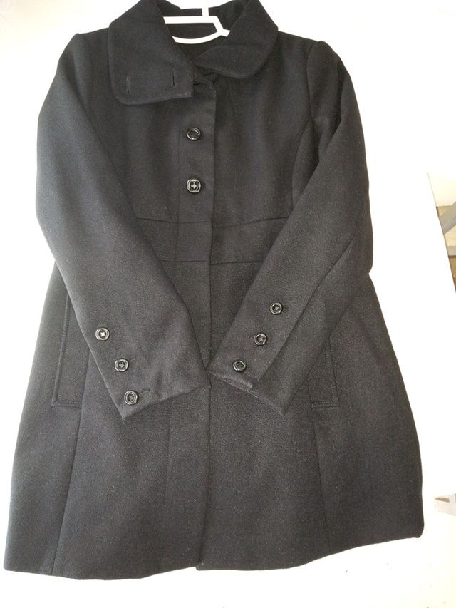 Abrigo Paño Negro