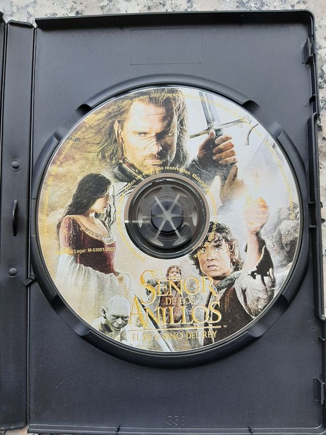 DVD El Retorno del Rey Bonus Cinemania