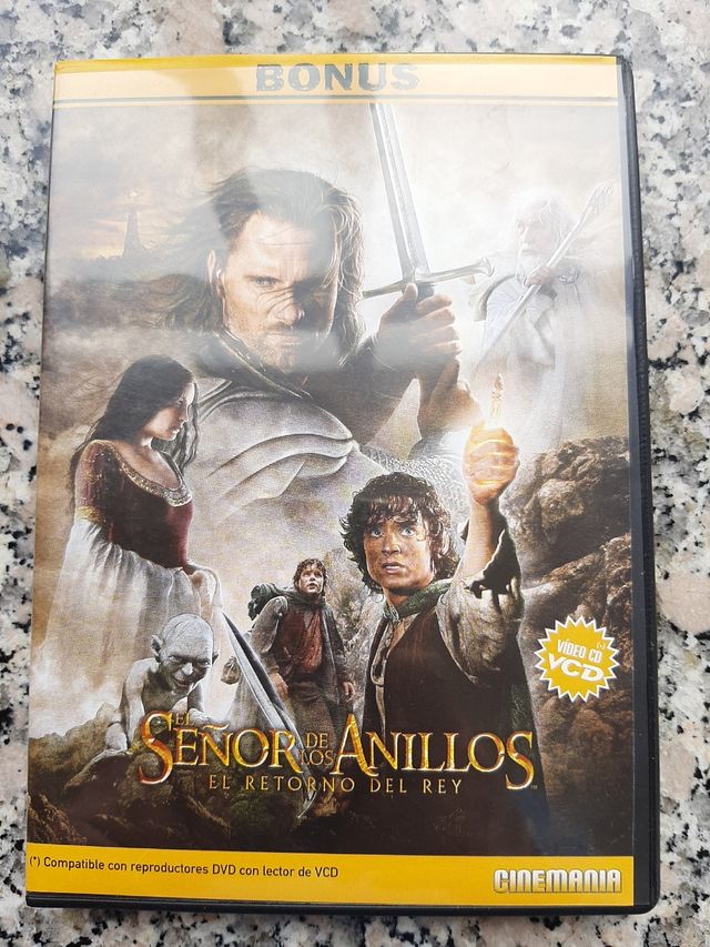 DVD El Retorno del Rey Bonus Cinemania
