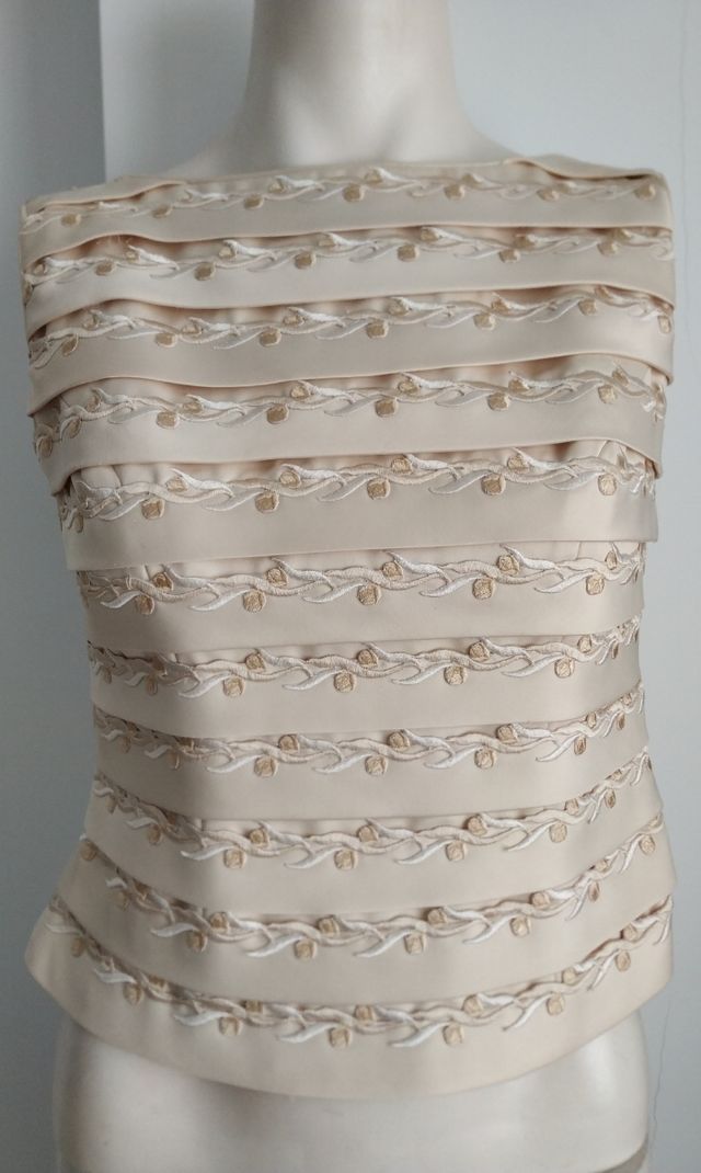 Corpiño o top de novia/fiesta talla 38