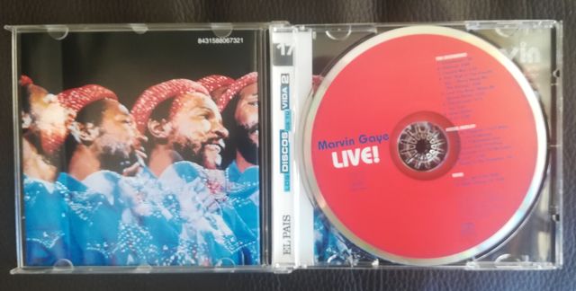CD Marvin Gaye Live