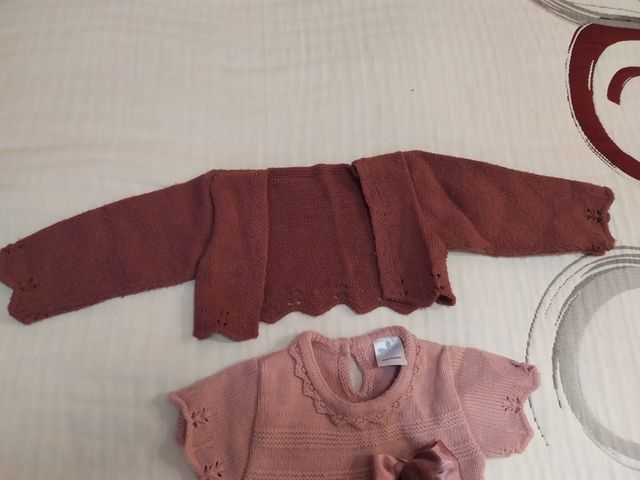 Vestido y chaqueta 3 meses