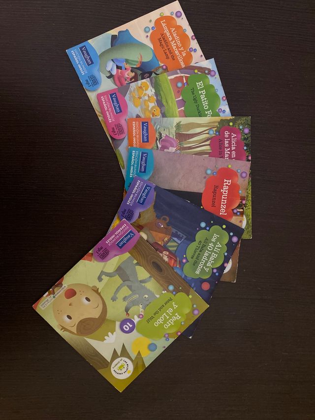 Audiocuentos clasicos bilingües con cuento